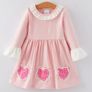 New Pink Heart Dress sizes 5